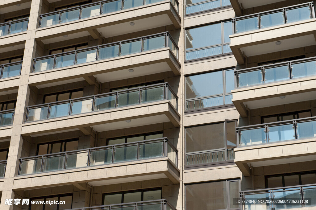 现代高层住宅建筑外观