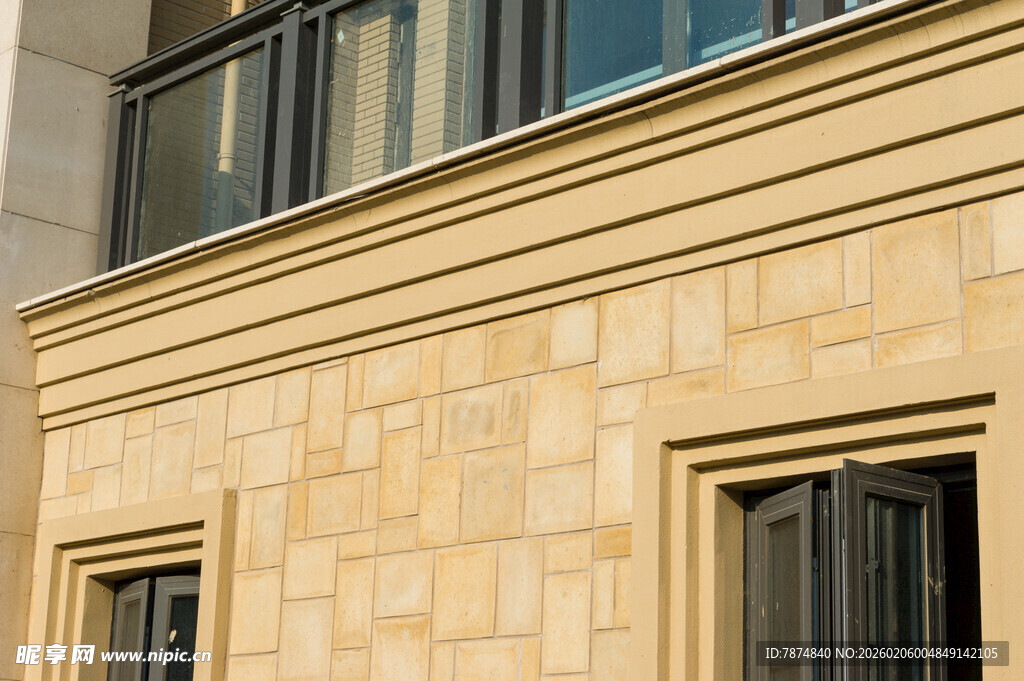 现代建筑外墙细节展示