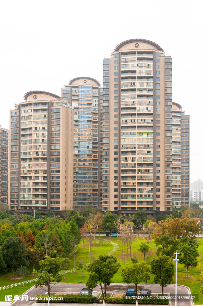 现代高层住宅小区景观