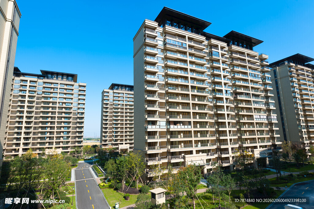 现代高层住宅小区景观