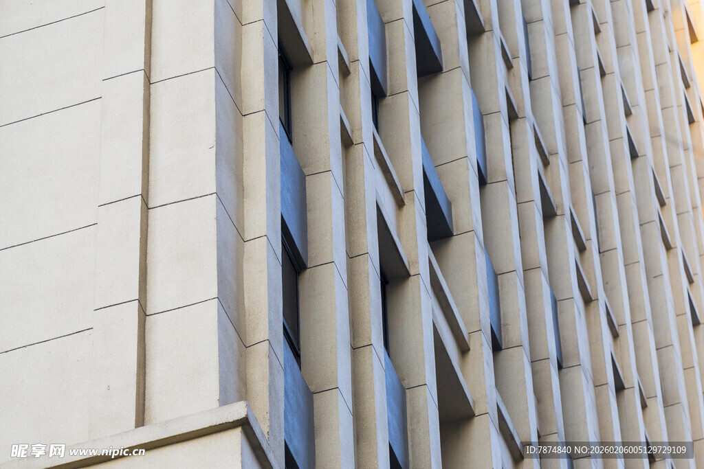 现代高楼外立面独特设计