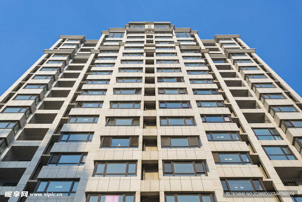高层住宅楼外观