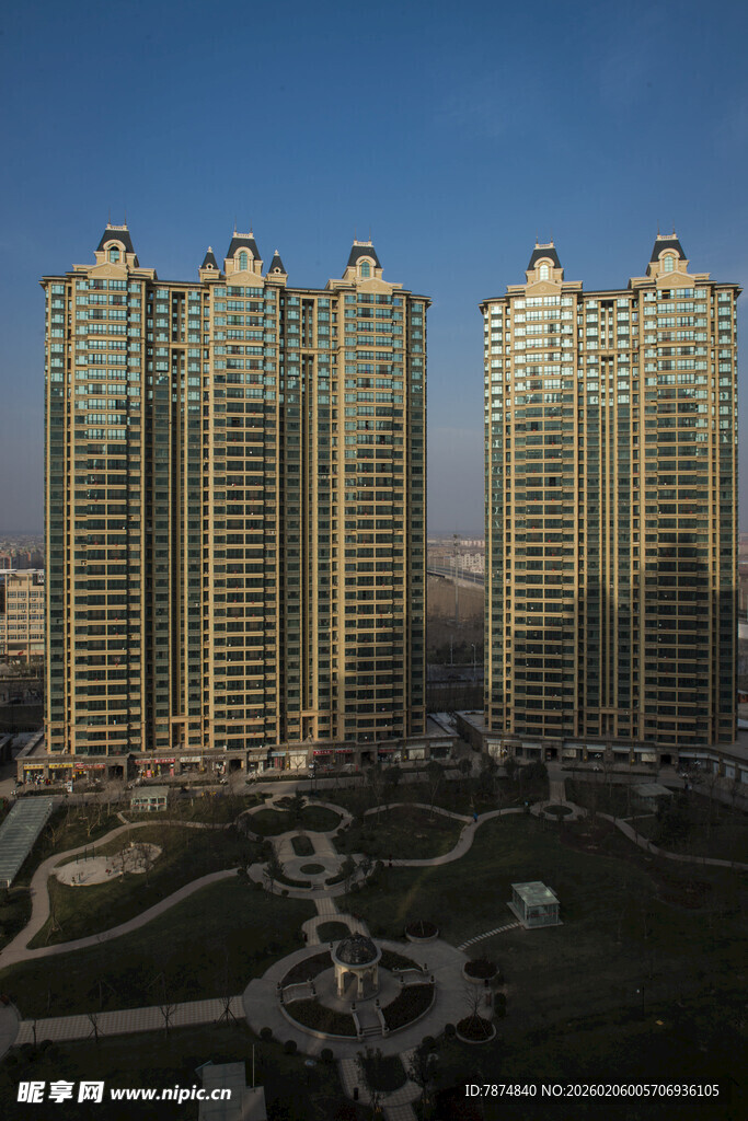 高层住宅小区景观