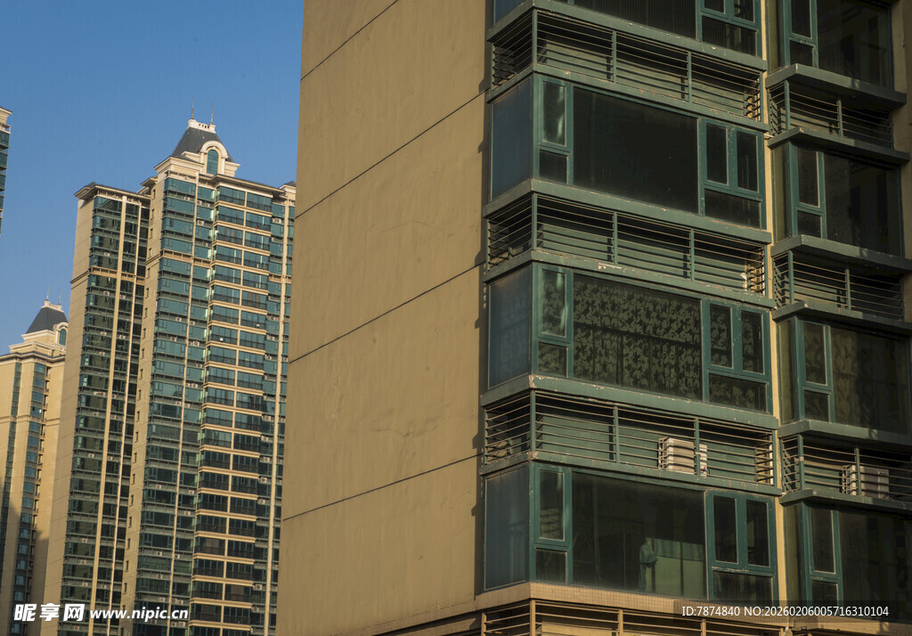 城市高楼建筑景观