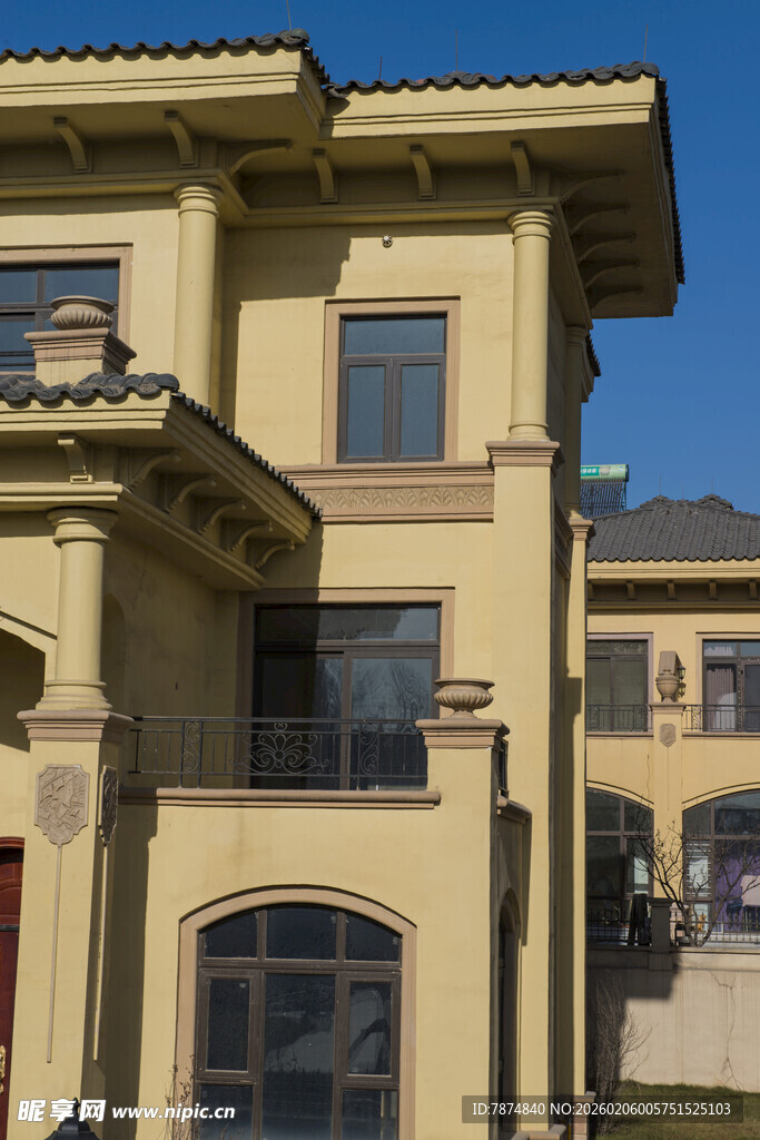 欧式风格豪华别墅外观