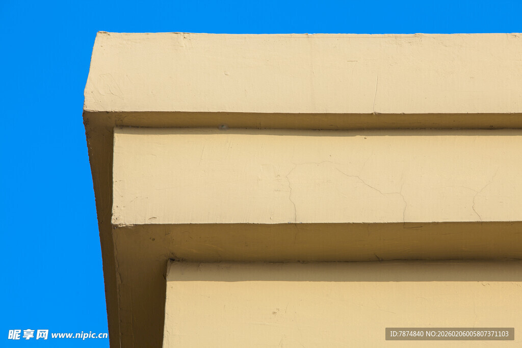 建筑顶部装饰细节