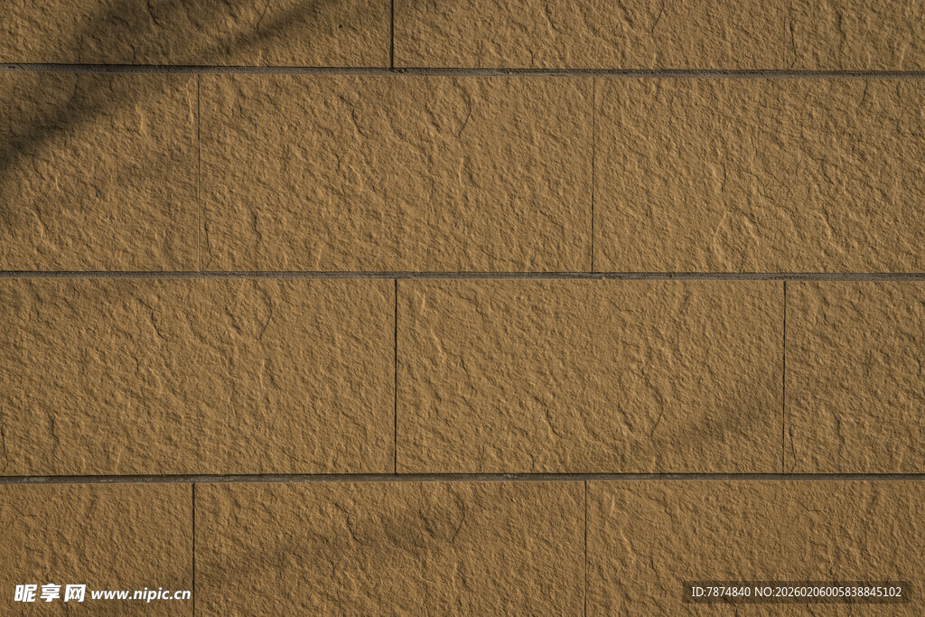 棕色砖墙纹理特写