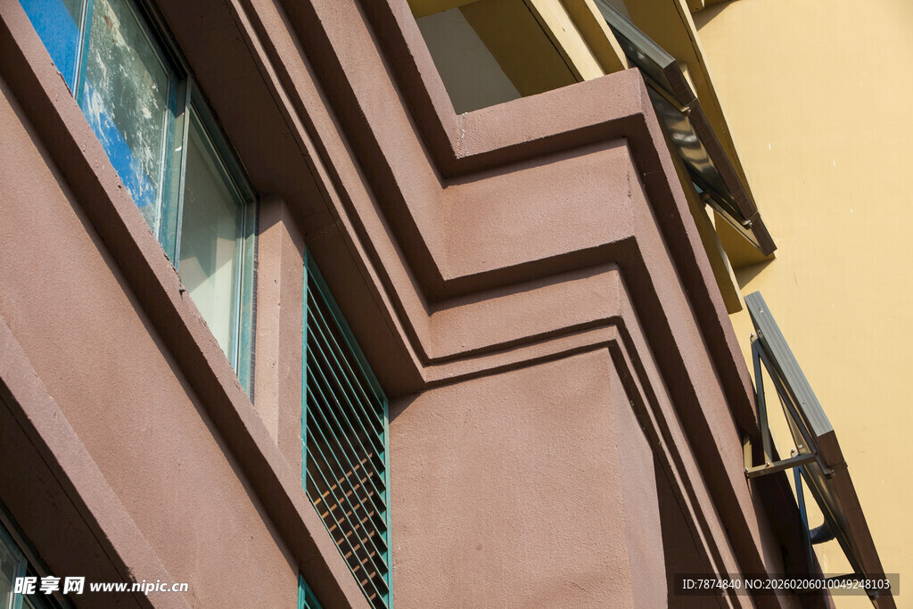 建筑外立面的精致线条