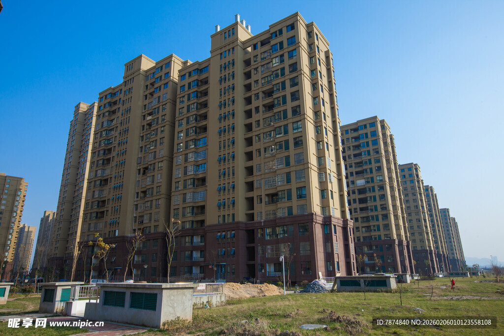 高层住宅小区建筑景观