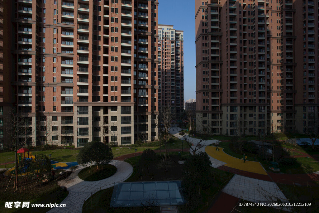 高层住宅小区景观