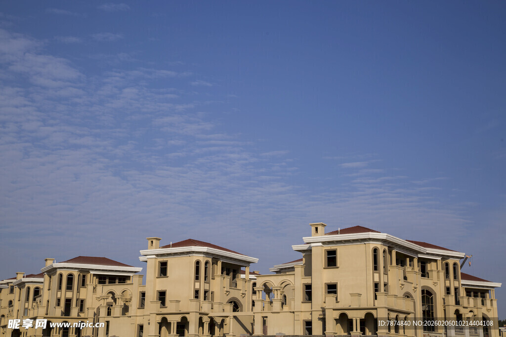 欧式风格建筑群