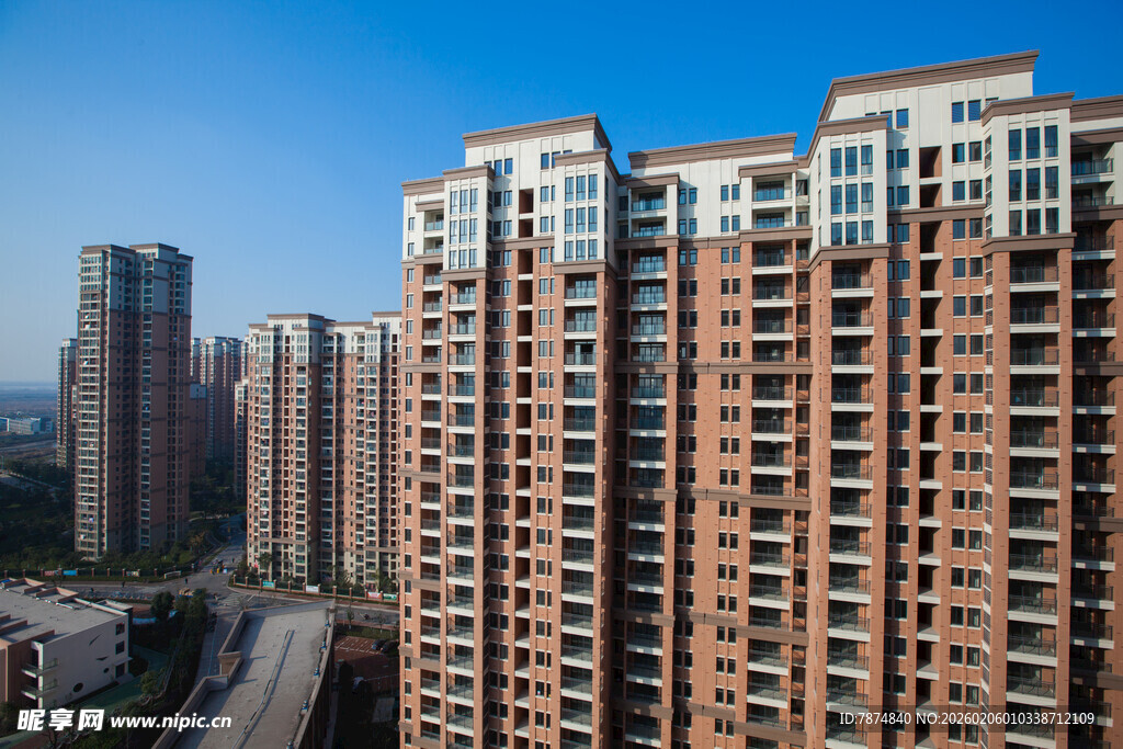 高层住宅小区建筑景观
