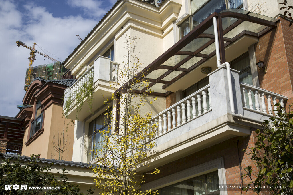 豪华欧式风格别墅外观