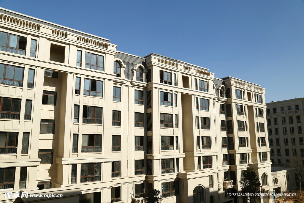 现代风格多层住宅楼