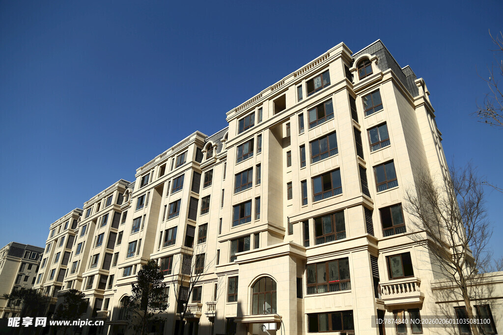 现代风格多层住宅楼