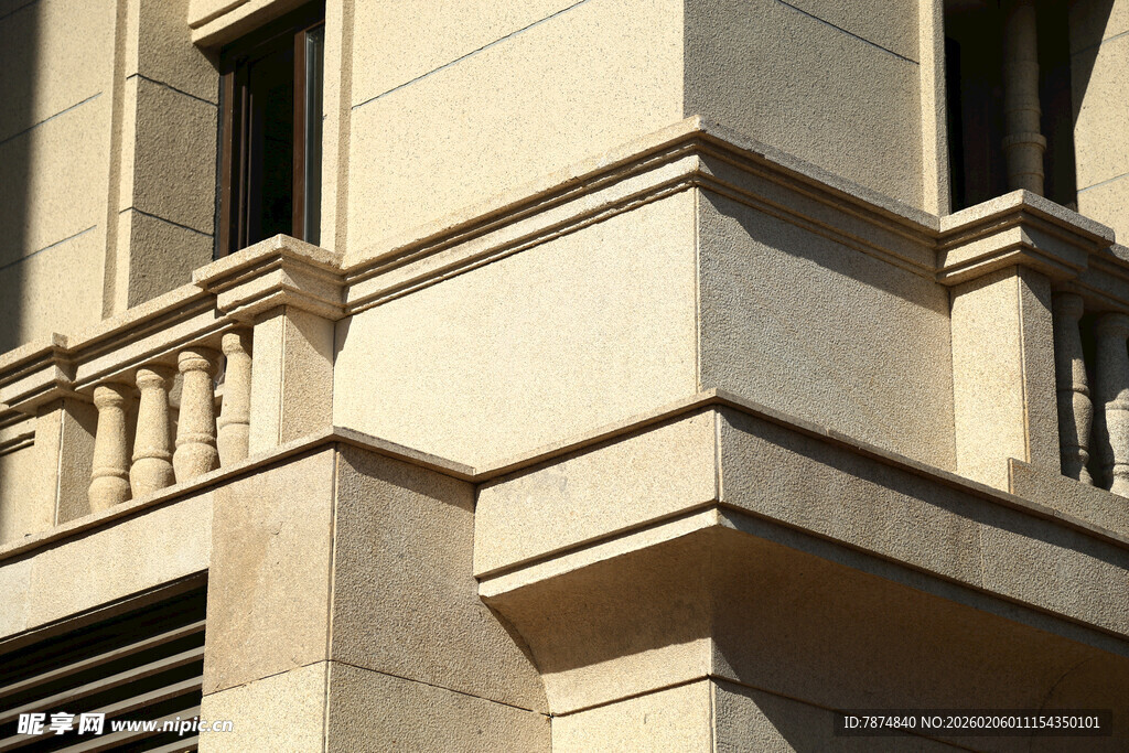 建筑外立面局部细节