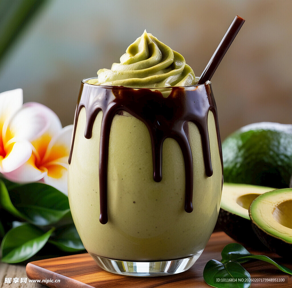 牛油果奶昔