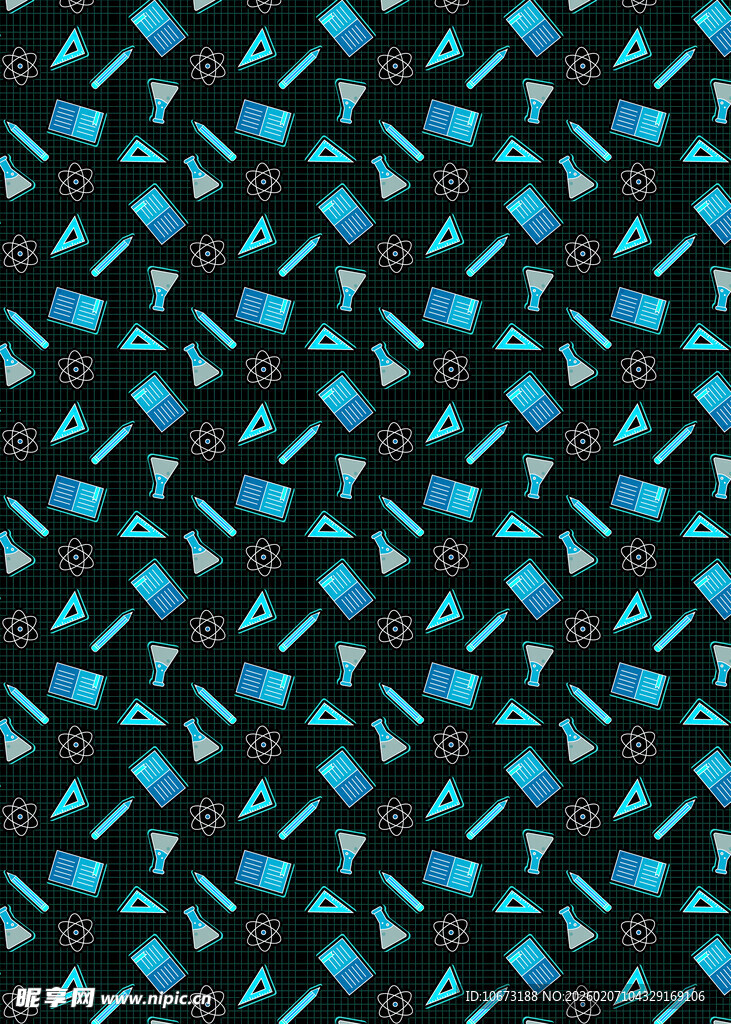 蓝黑几何图案背景纹理