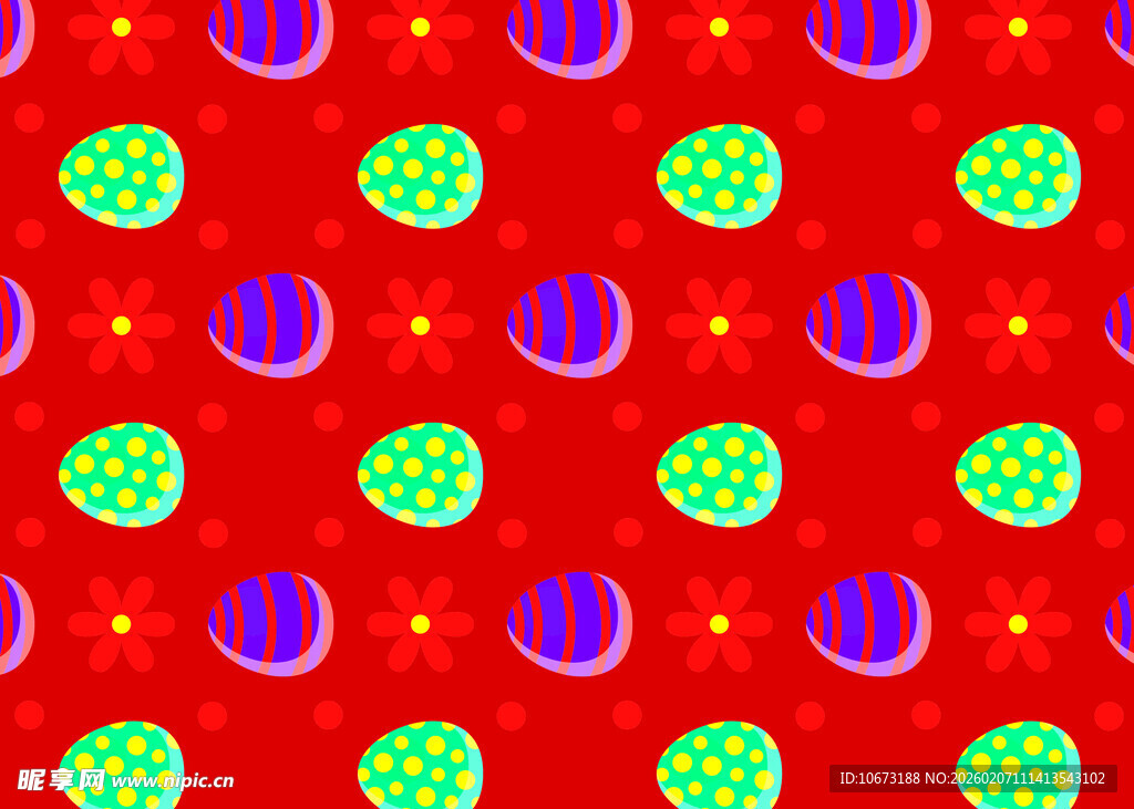 多彩圆点图案背景设计