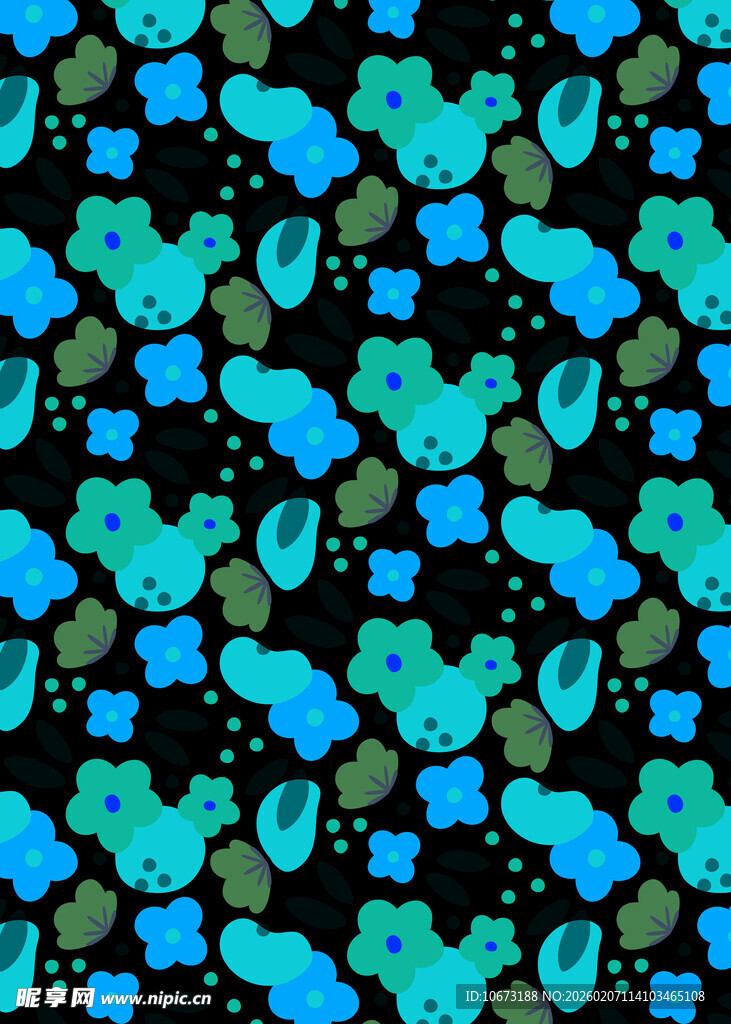 多彩树叶图案背景纹理