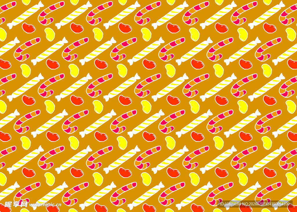 多彩水果条纹图案背景