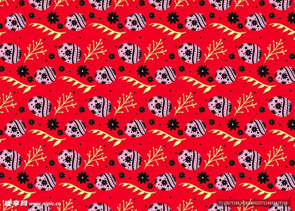 红色迷彩图案布料纹理