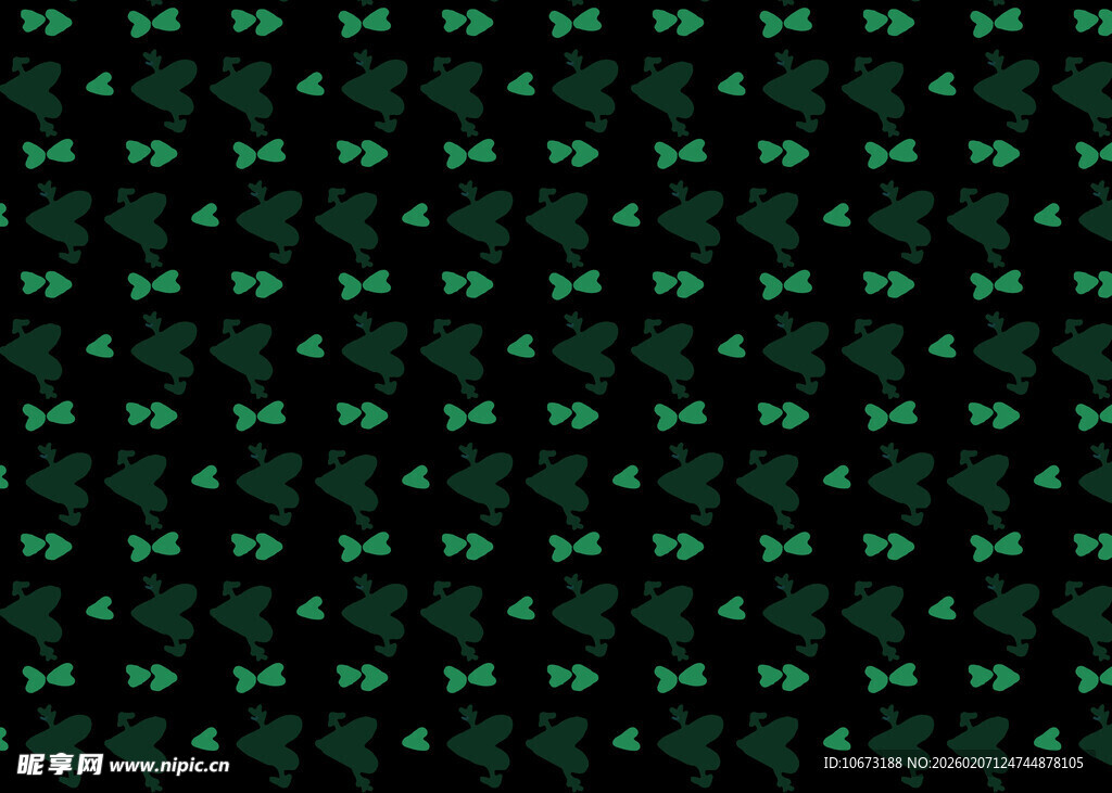 绿色矩阵背景图案