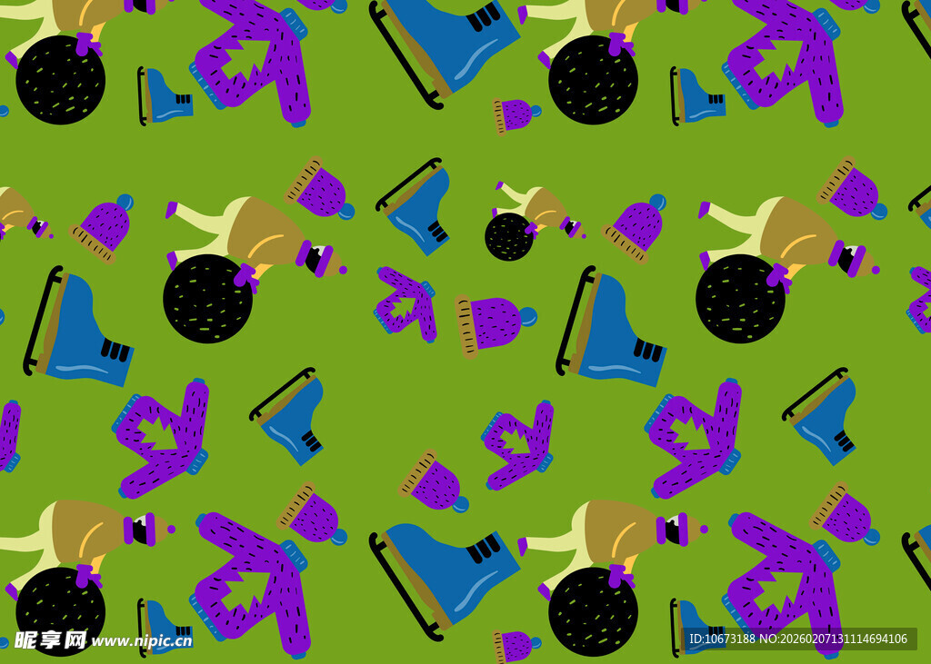 爆炸元素图案背景