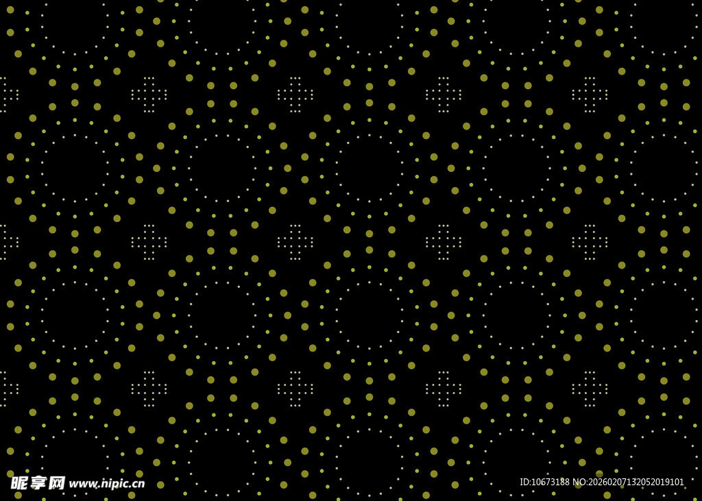 黑色底金色点状图案纹理