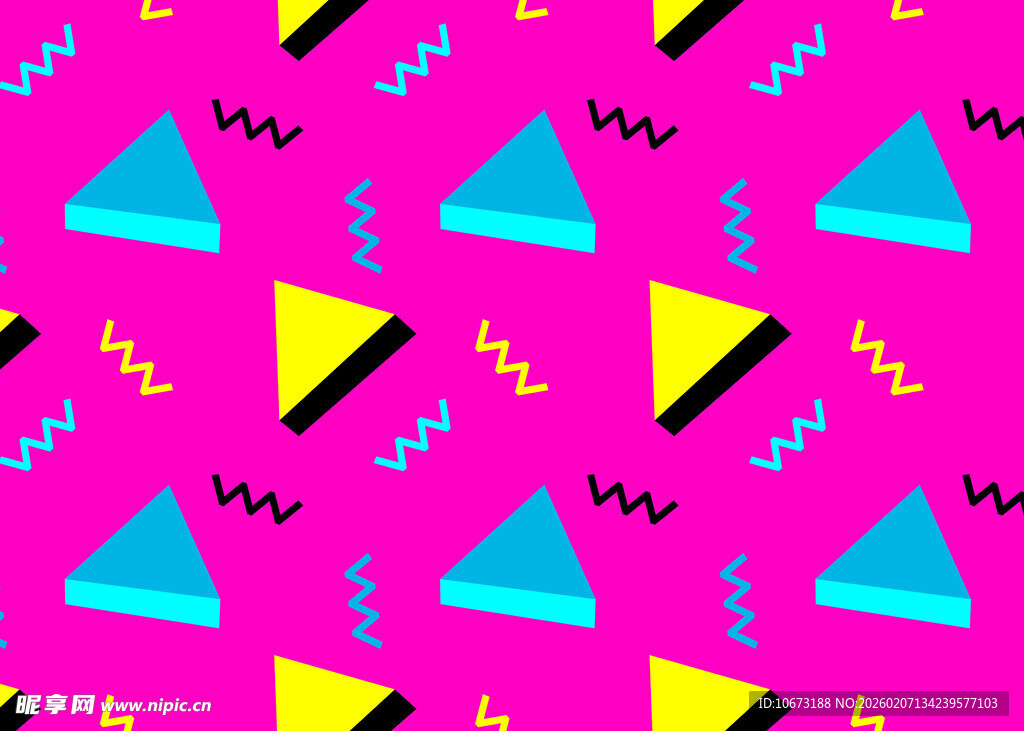 几何图案彩色背景设计