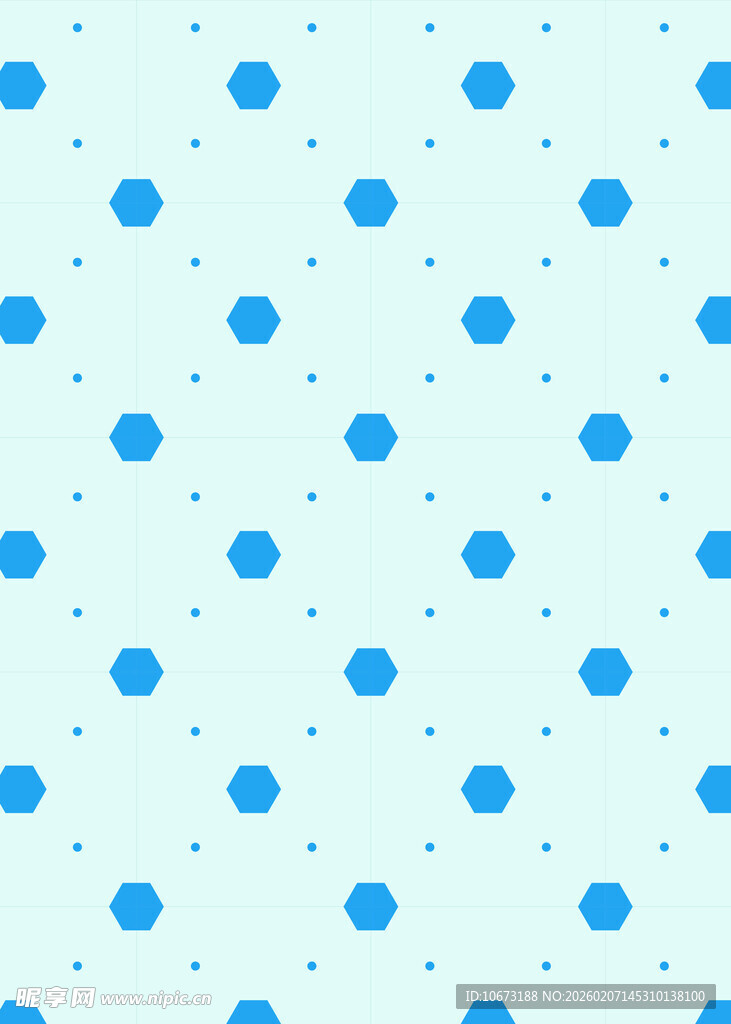 浅蓝色底蓝色圆点图案