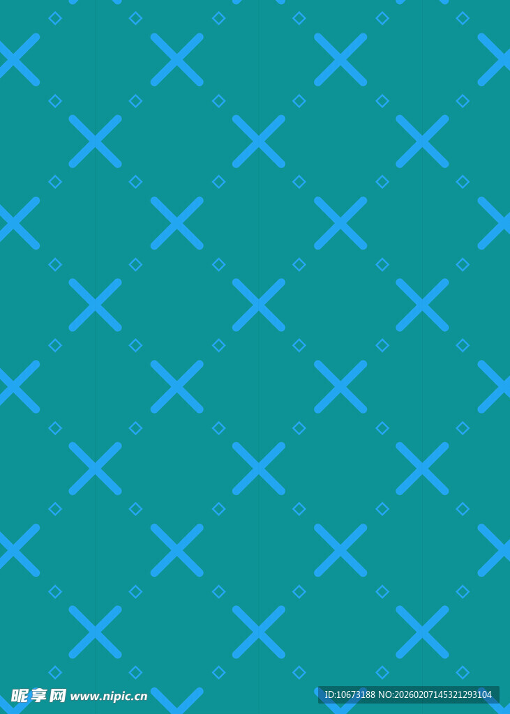 蓝绿交叉几何图案背景