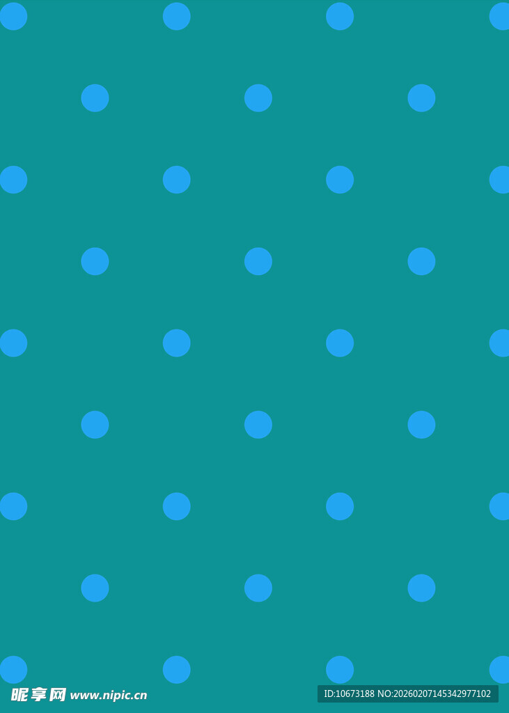 蓝绿波点背景图案