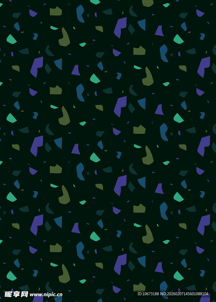 多彩抽象图案背景