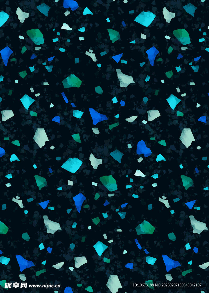 多彩碎石纹理背景图案