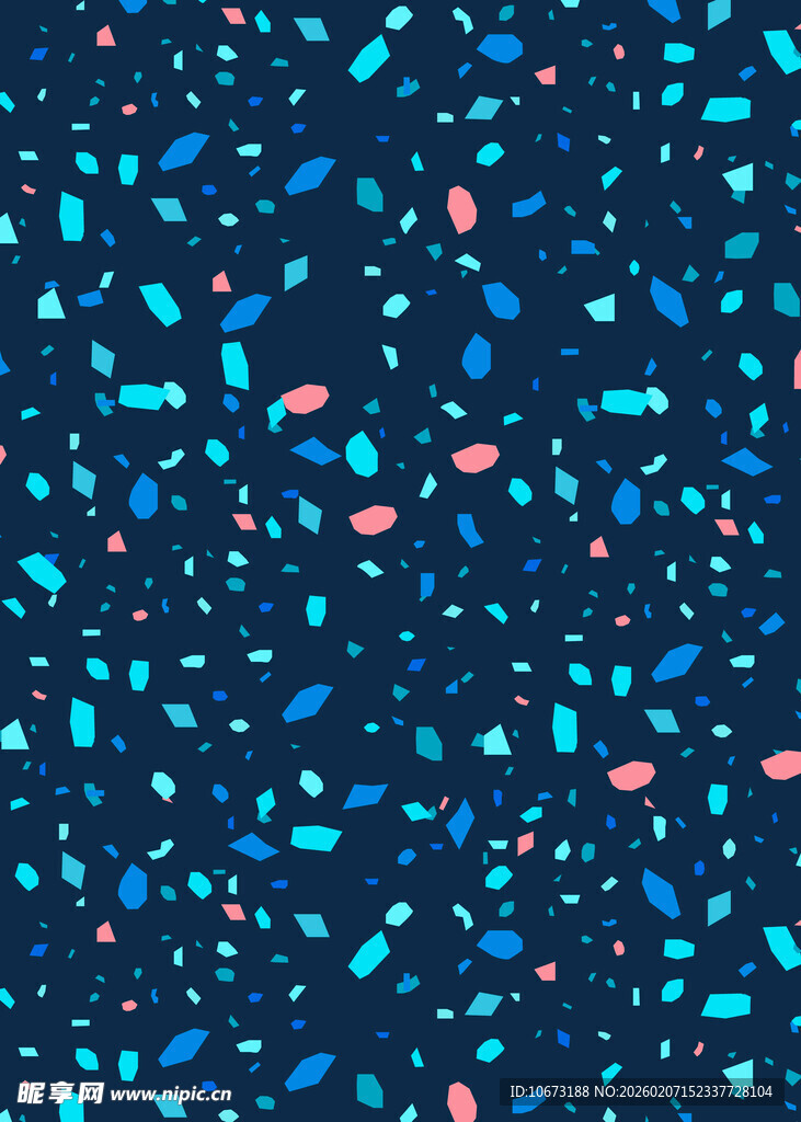 蓝色碎石颗粒纹理背景