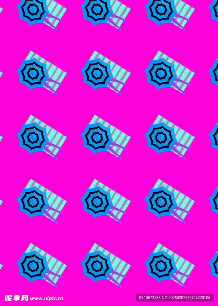 粉色背景的相机图案