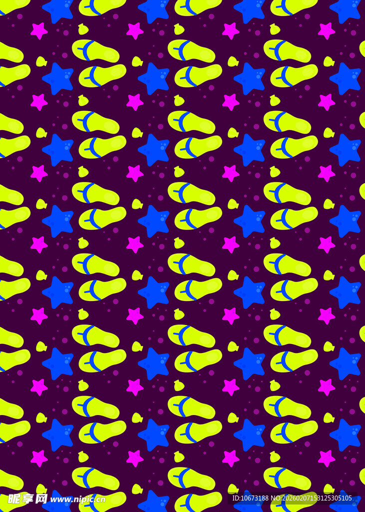 多彩几何图案装饰背景