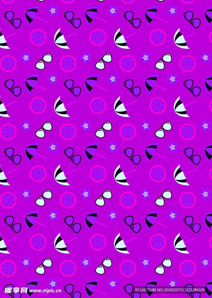 紫色几何图案背景纹理