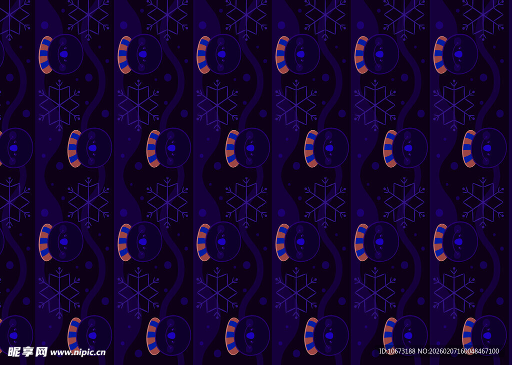 紫色几何图案纹理背景