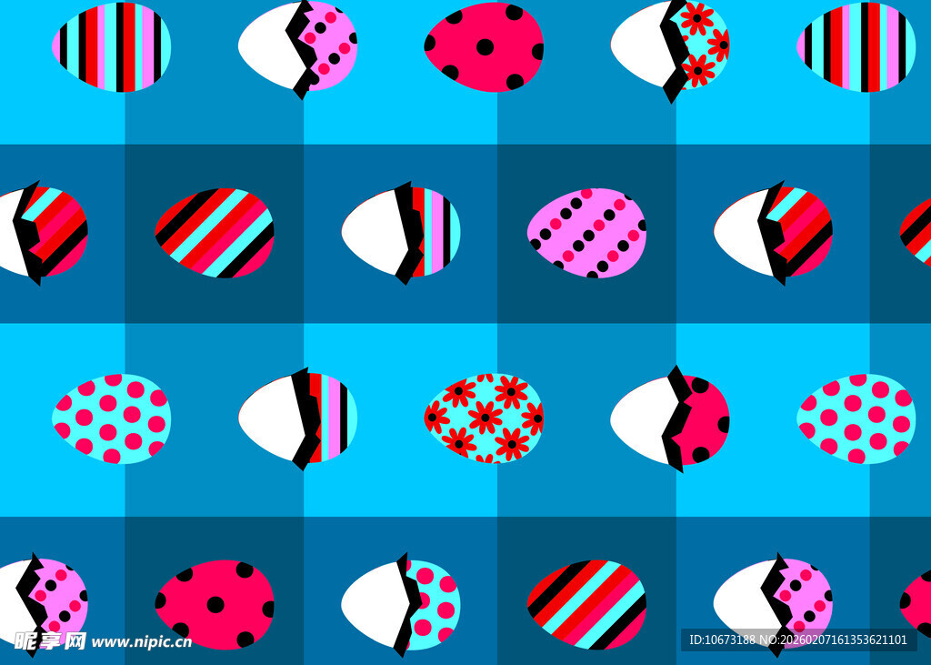 多彩几何图案背景设计