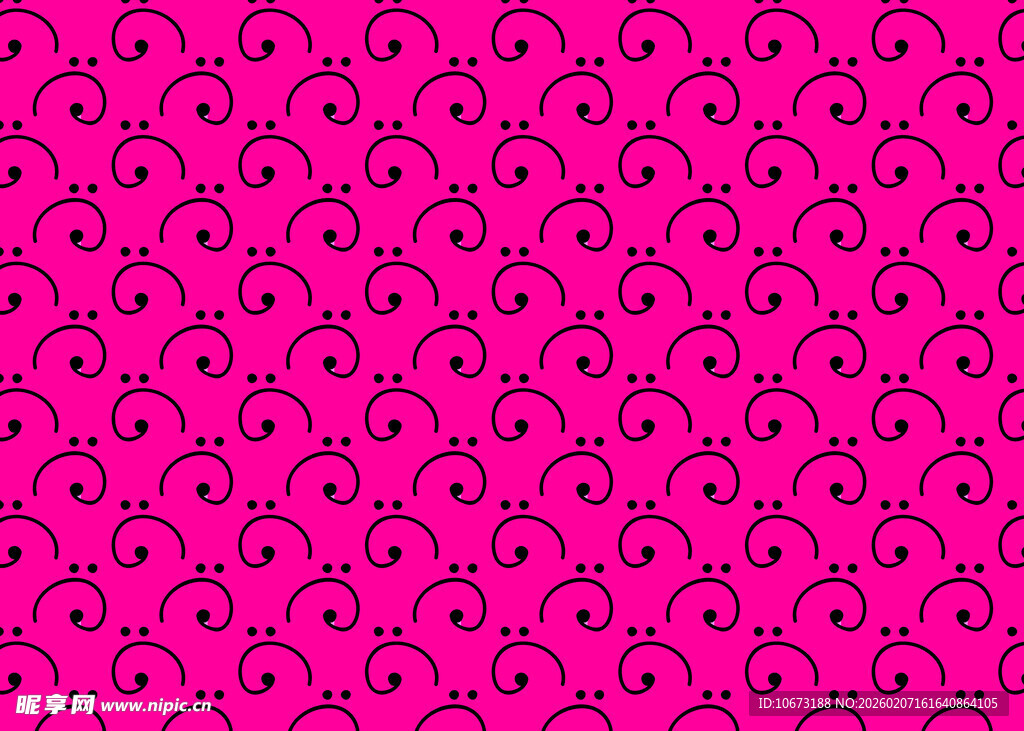 粉色心形花纹图案背景