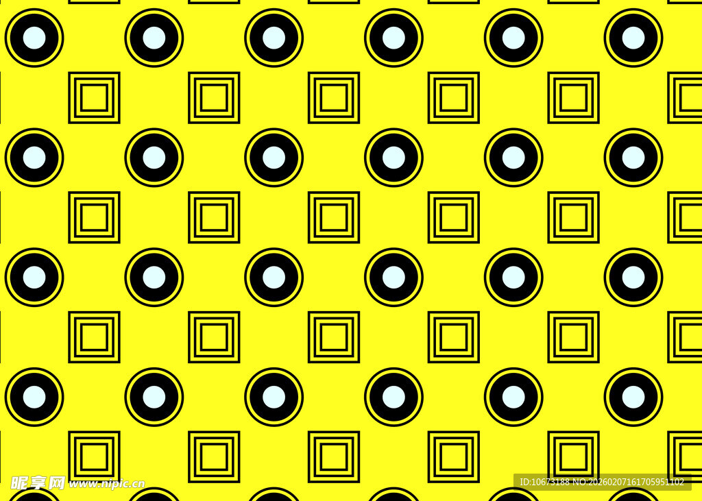 黄色几何图案背景纹理