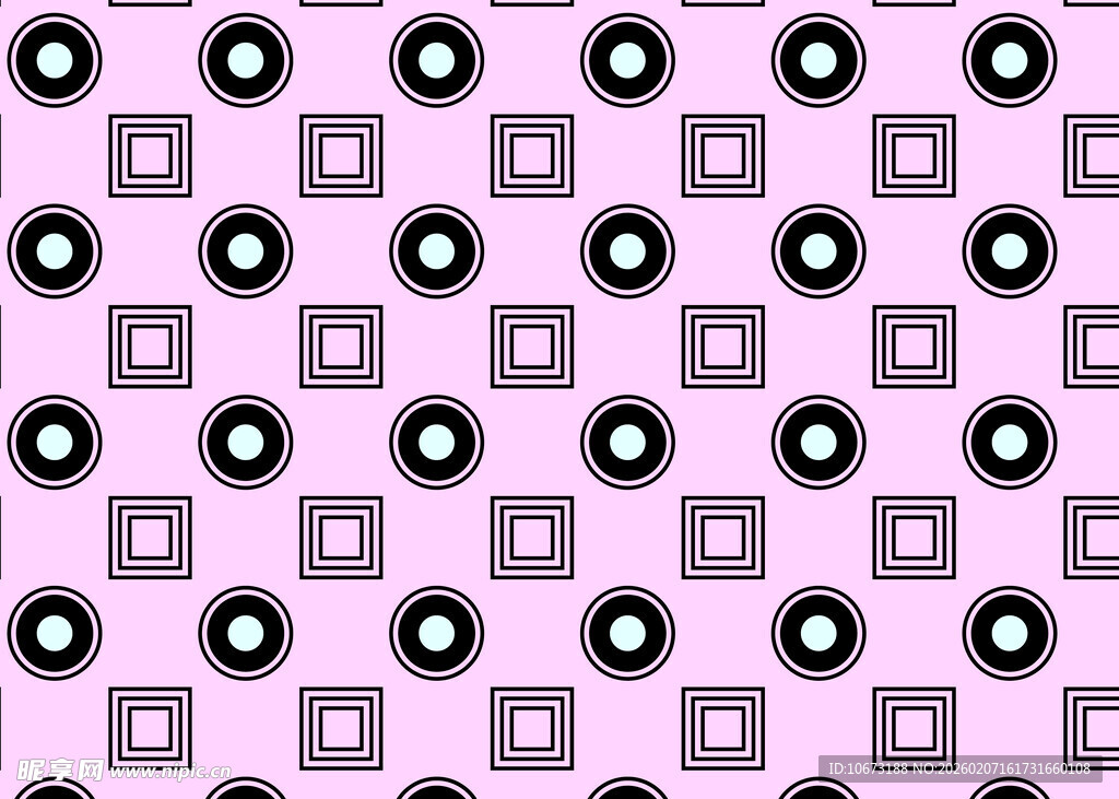 粉色几何图案背景纹理