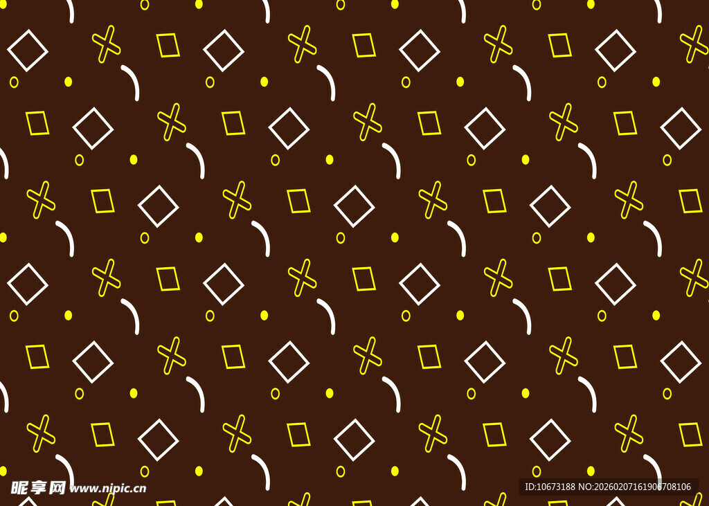 几何图案棕色背景纹理
