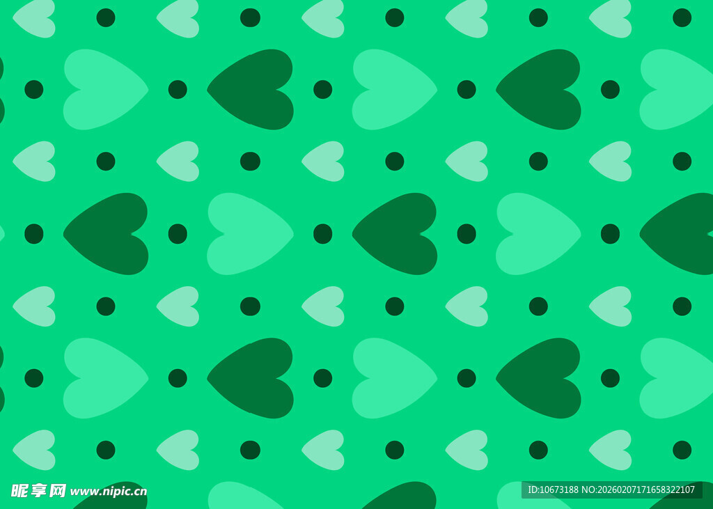 绿色鱼形图案背景纹理