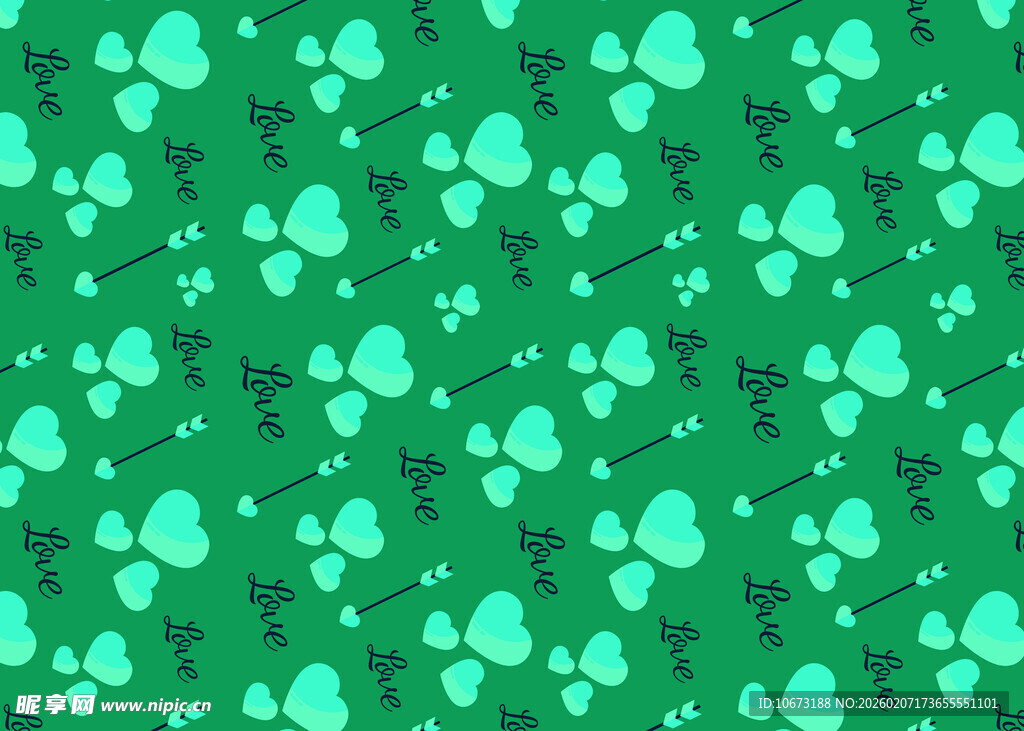 绿色波点底纹图案背景