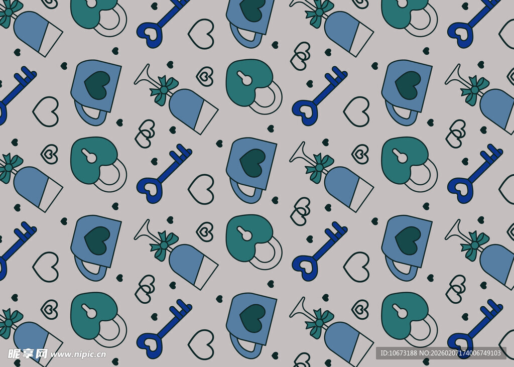 几何图案无缝背景纹理