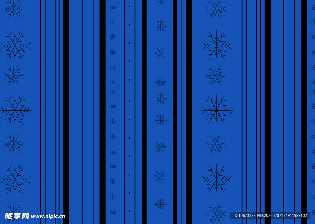 蓝色条纹带花纹图案背景