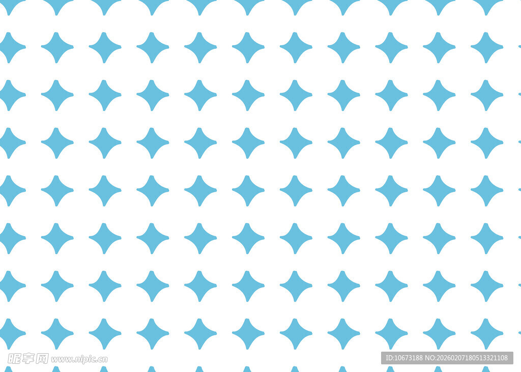 浅蓝色星星图案背景